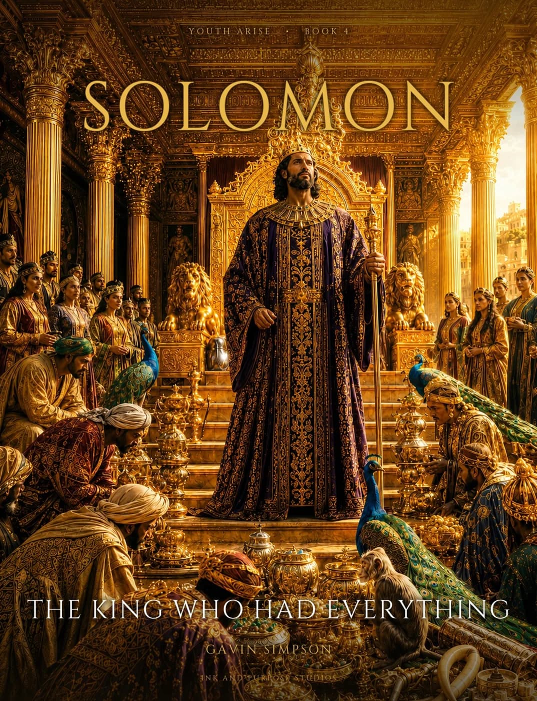 Solomon: The King Who Had Everything interior sample